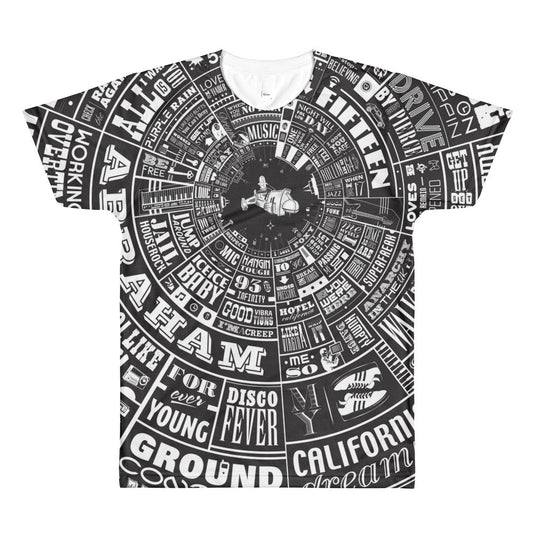 Sublimation men’s crewneck t-shirt