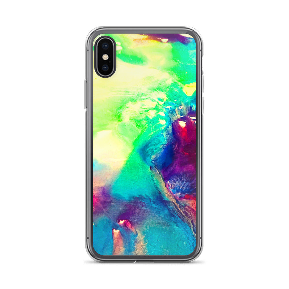 Water color abstract - iPhone Case