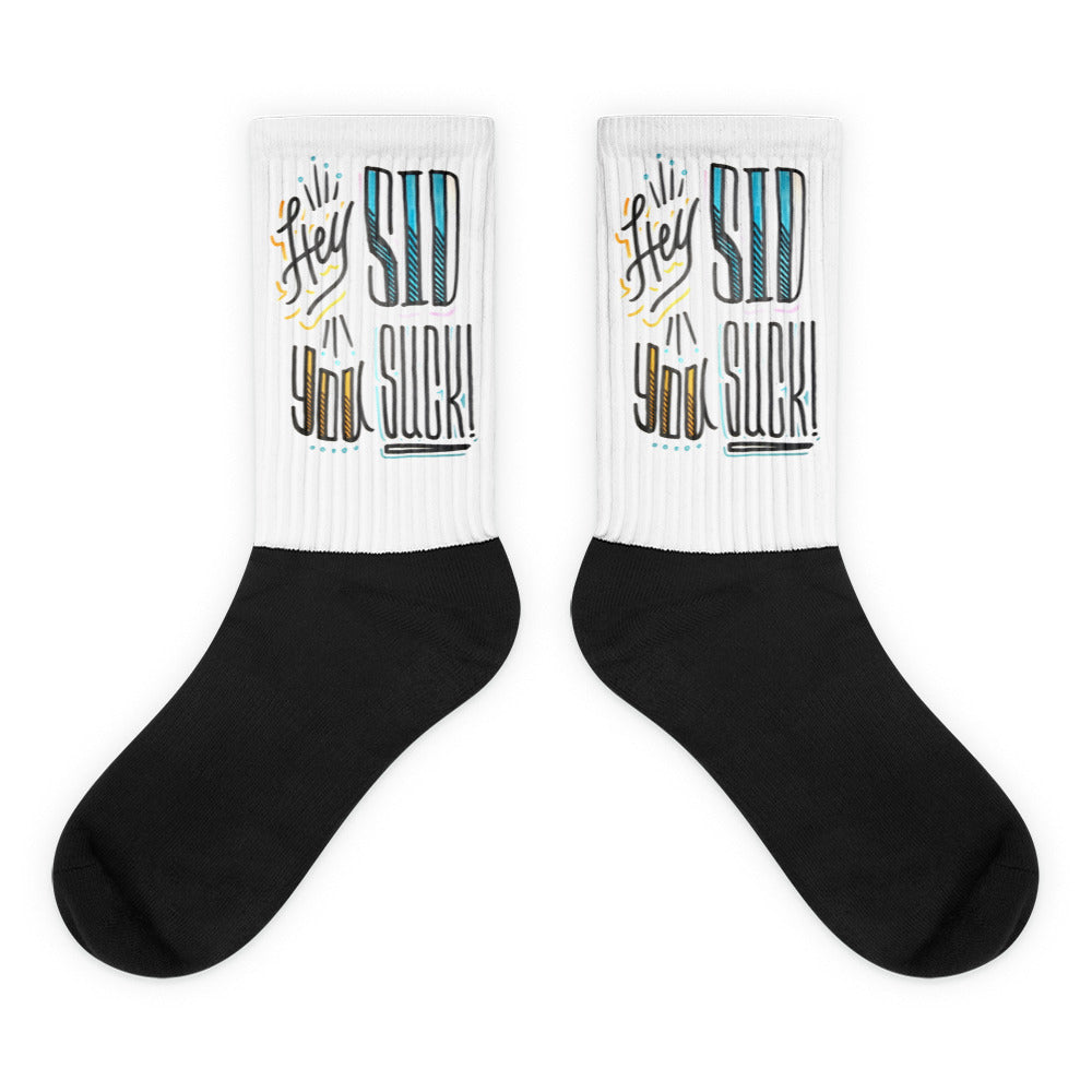 The Sid you suck Socks