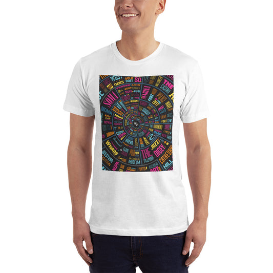 San Francisco Type Wheel - Men's T-Shirt
