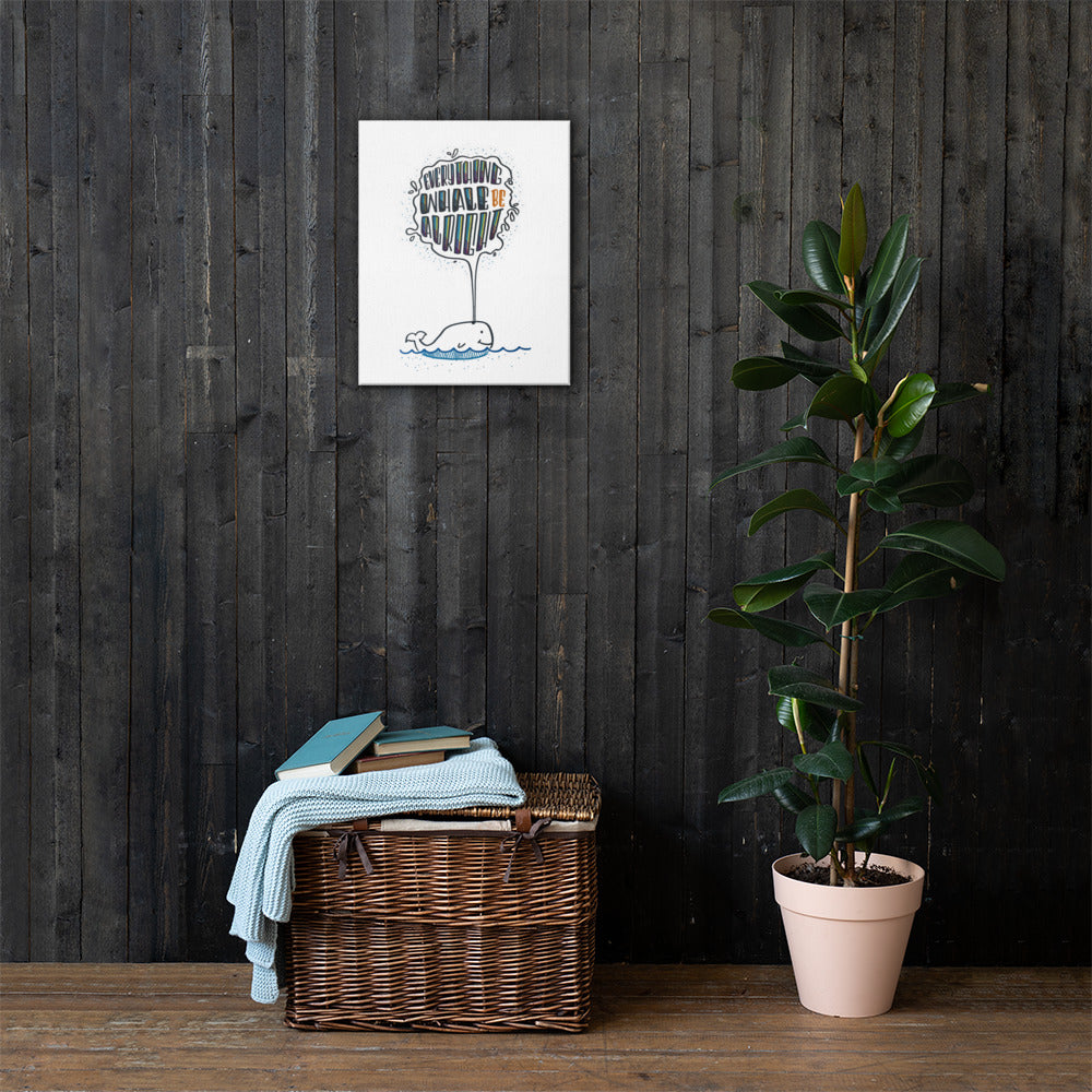 Everything will be Alright - Canvas Wall Art