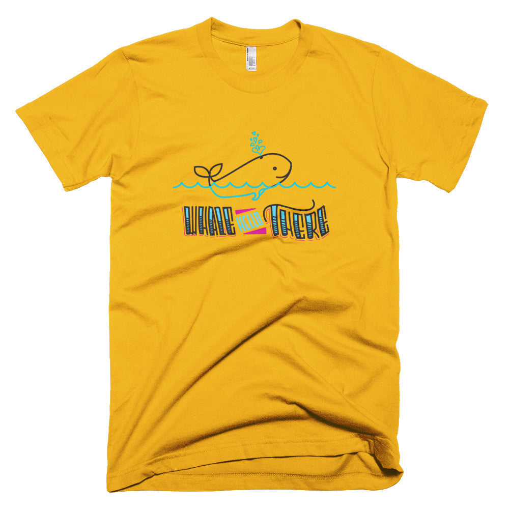 Men's t-shirt -- Whale Hello There