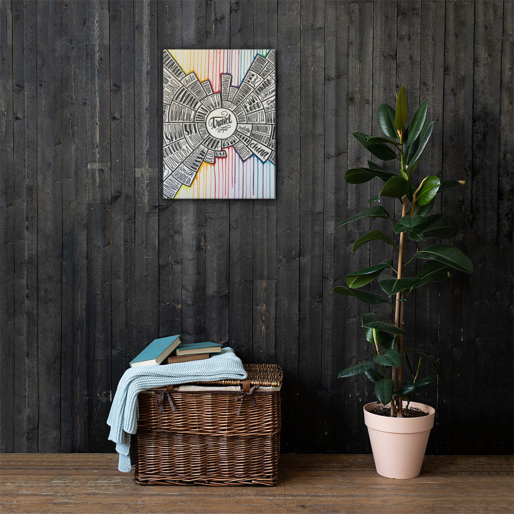 Travel - Canvas Wall Art