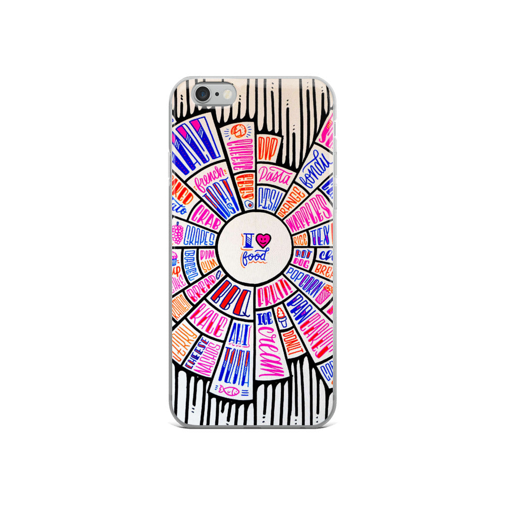 I love food - iPhone Case