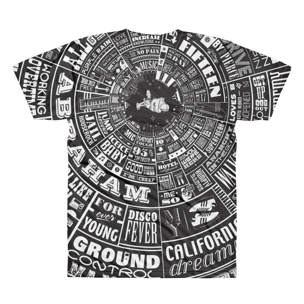 Sublimation men’s crewneck t-shirt