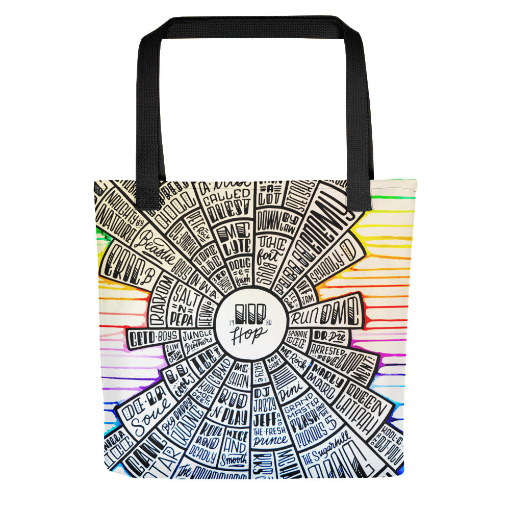 Hip-Hop - Type design - Tote bag