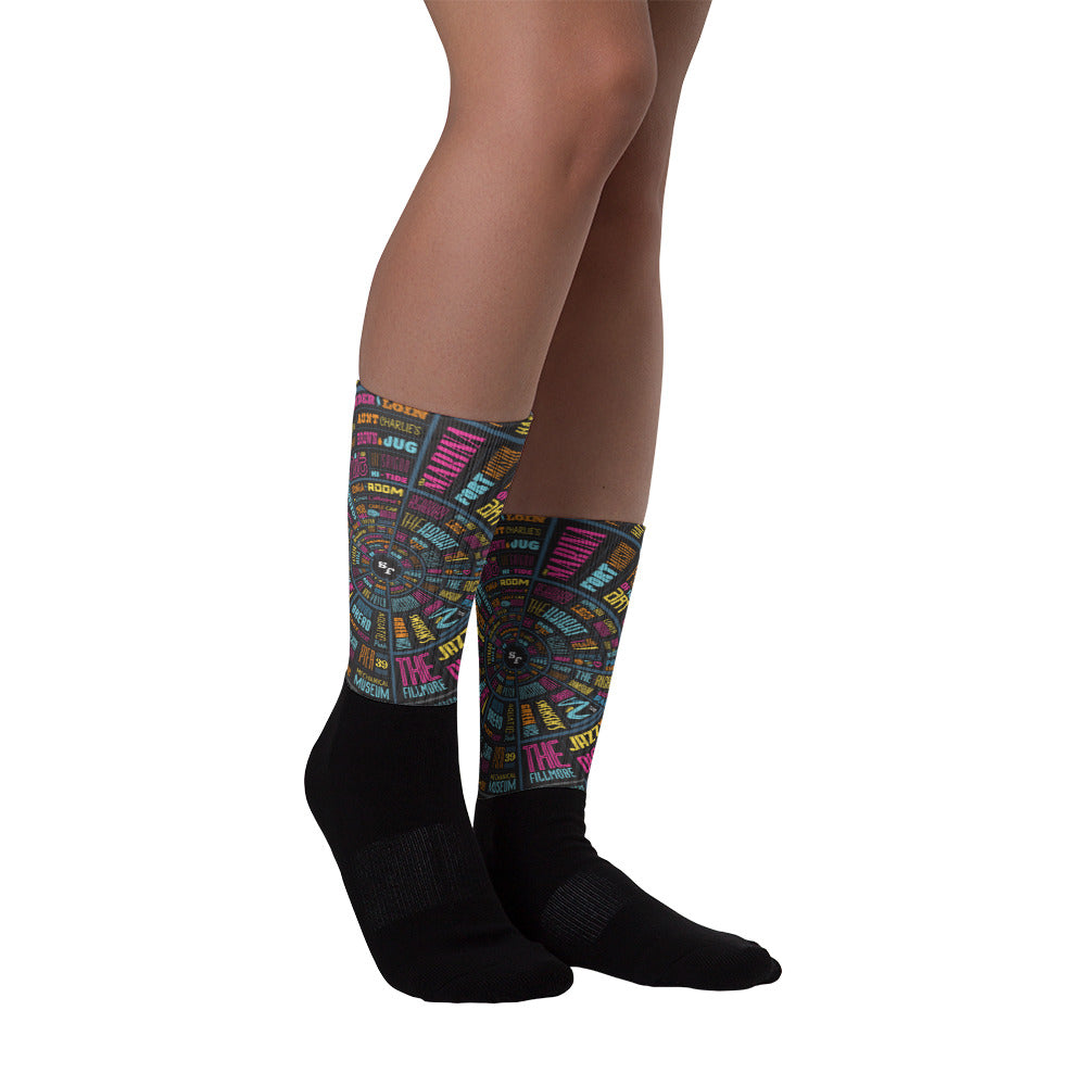San Francisco Type Wheel - Socks