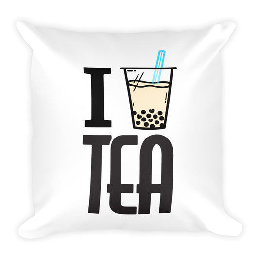 Square Pillow - Boba Tea