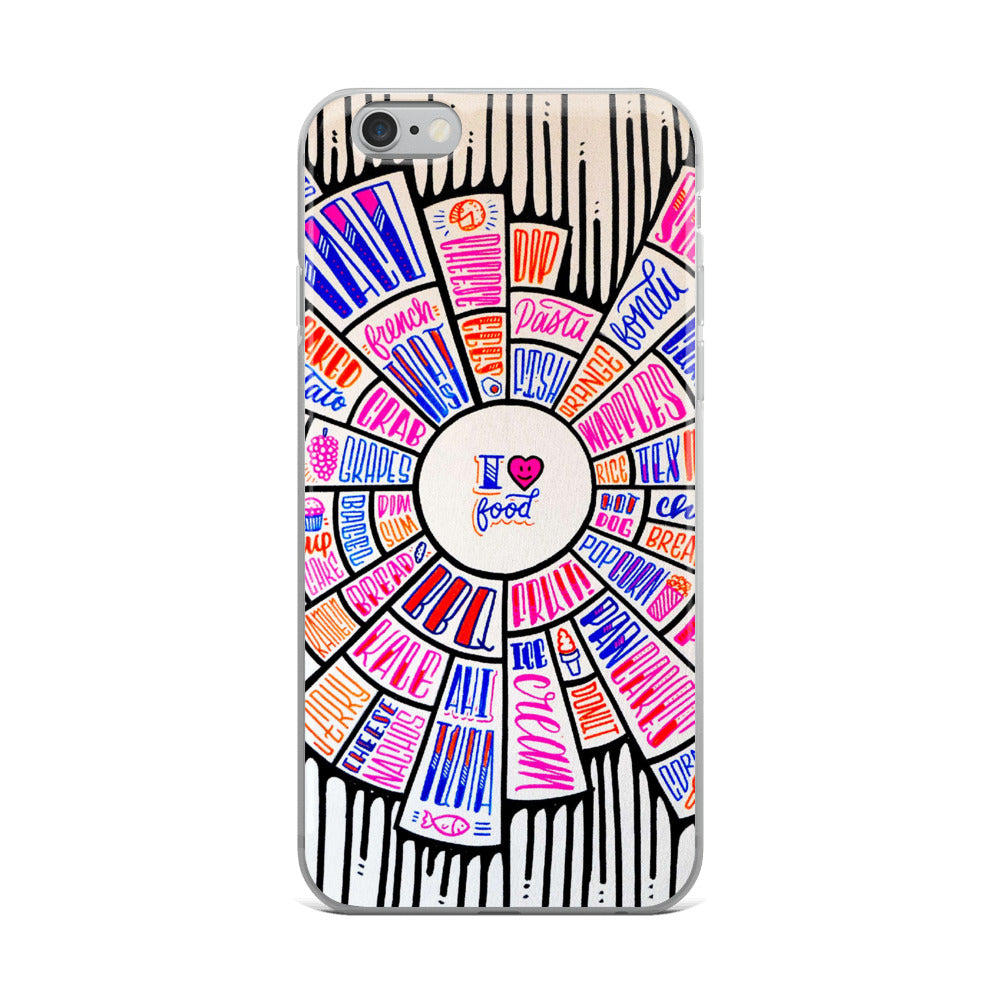 I love food - iPhone Case