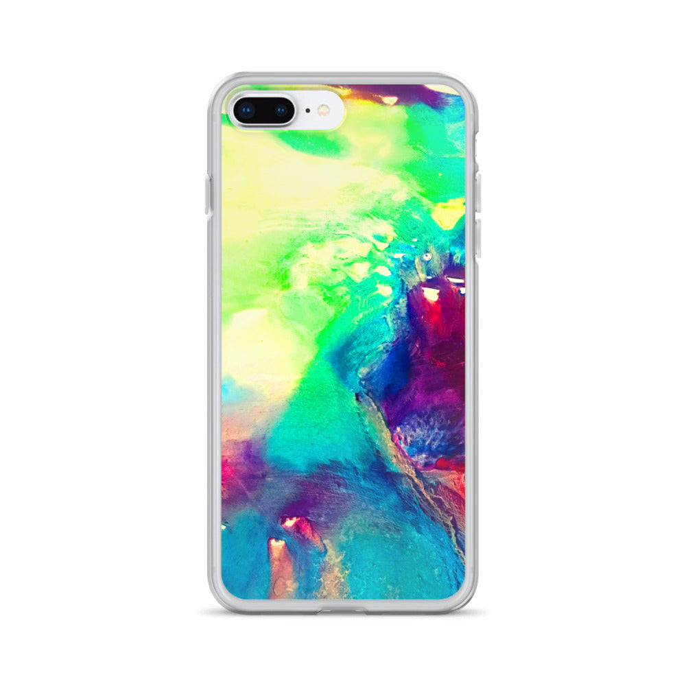 Water color abstract - iPhone Case
