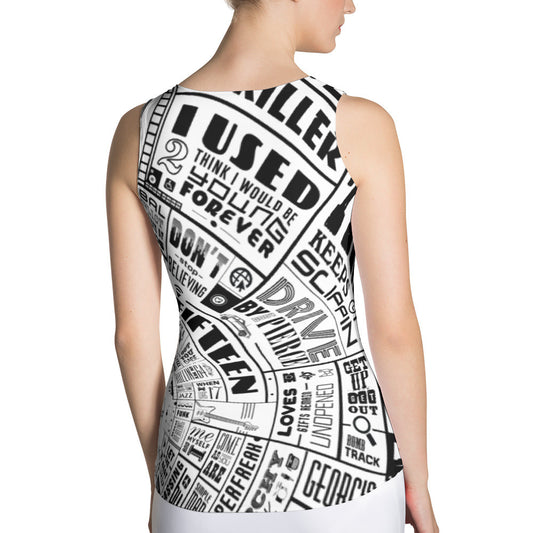 Sublimation Cut & Sew Tank Top