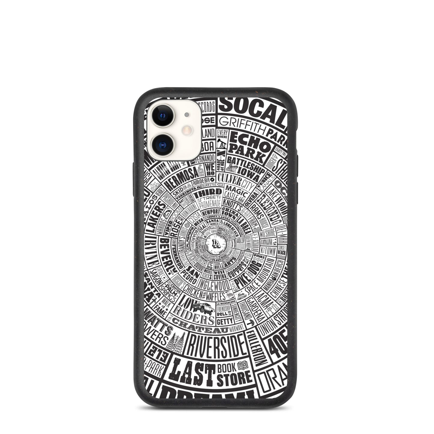 Los Angeles Type Wheel - Phone Case