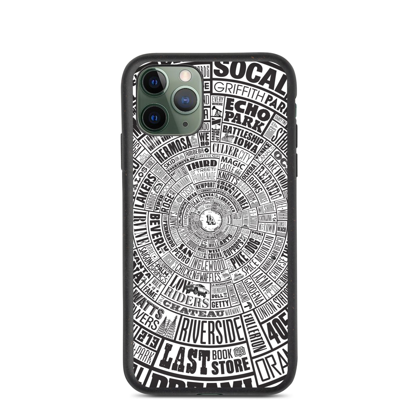 Los Angeles Type Wheel - Phone Case