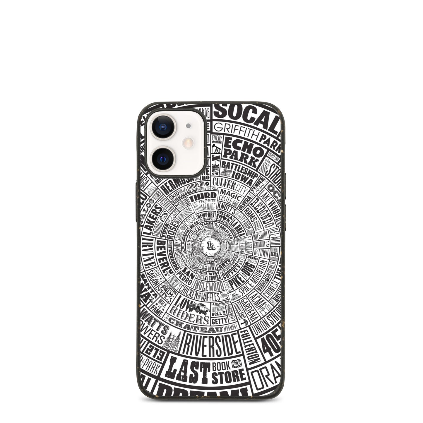 Los Angeles Type Wheel - Phone Case