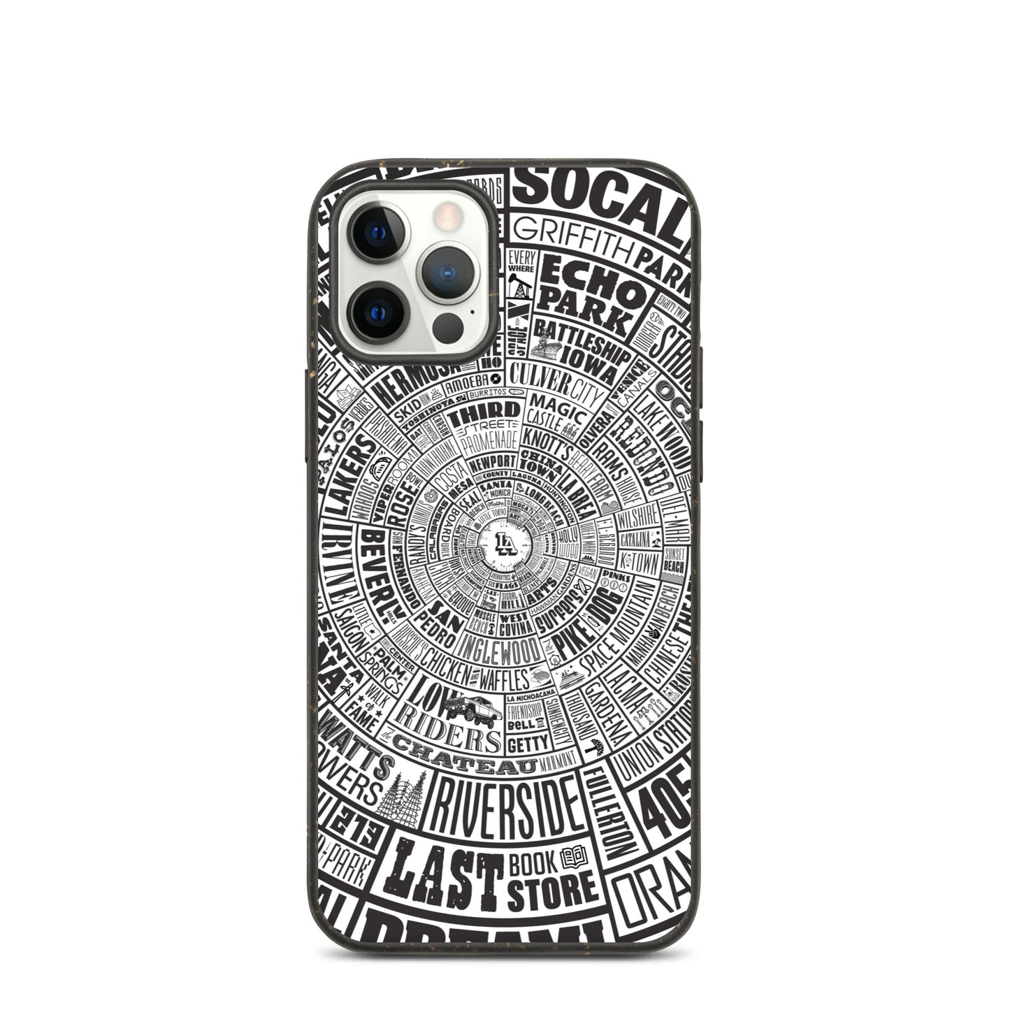 Los Angeles Type Wheel - Phone Case