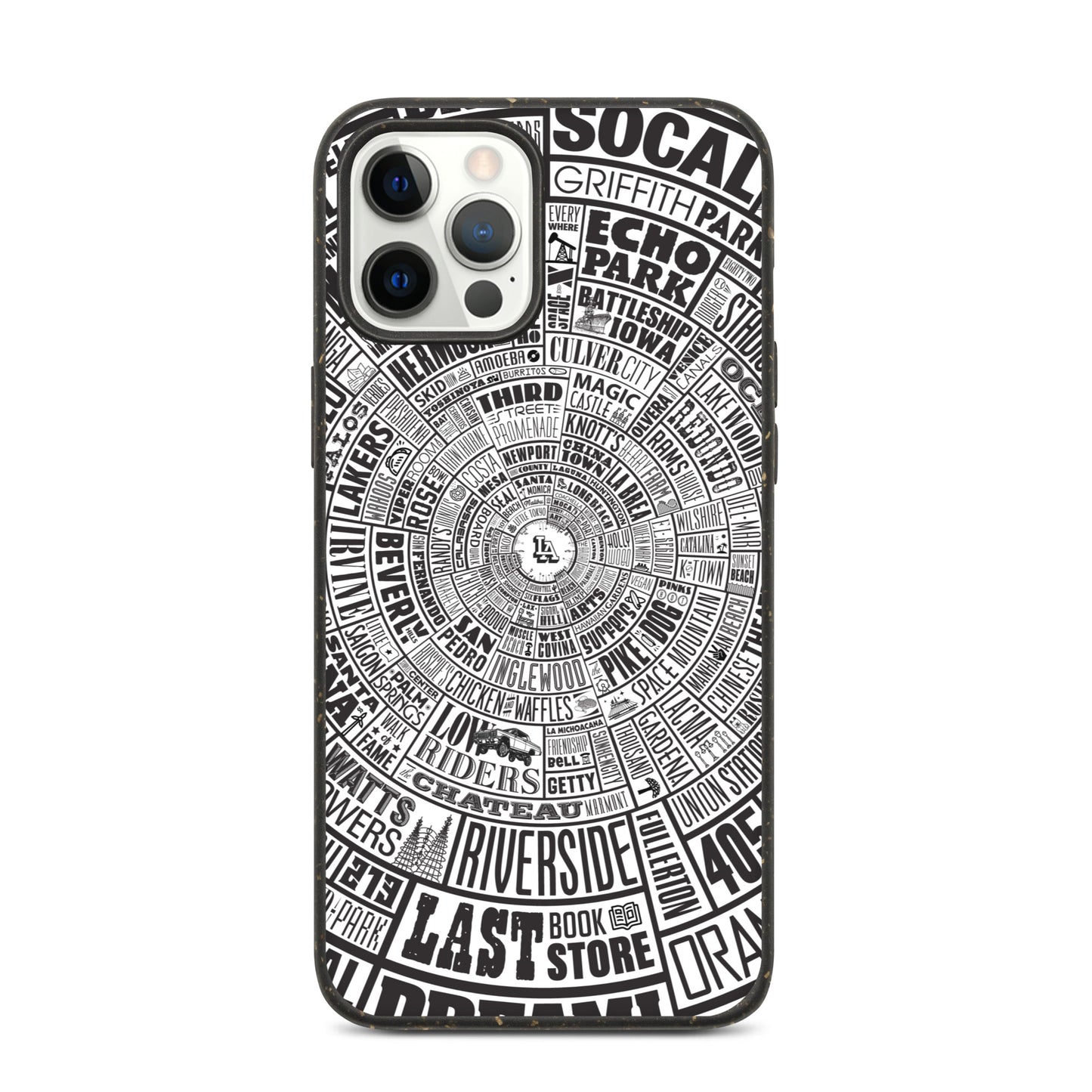 Los Angeles Type Wheel - Phone Case