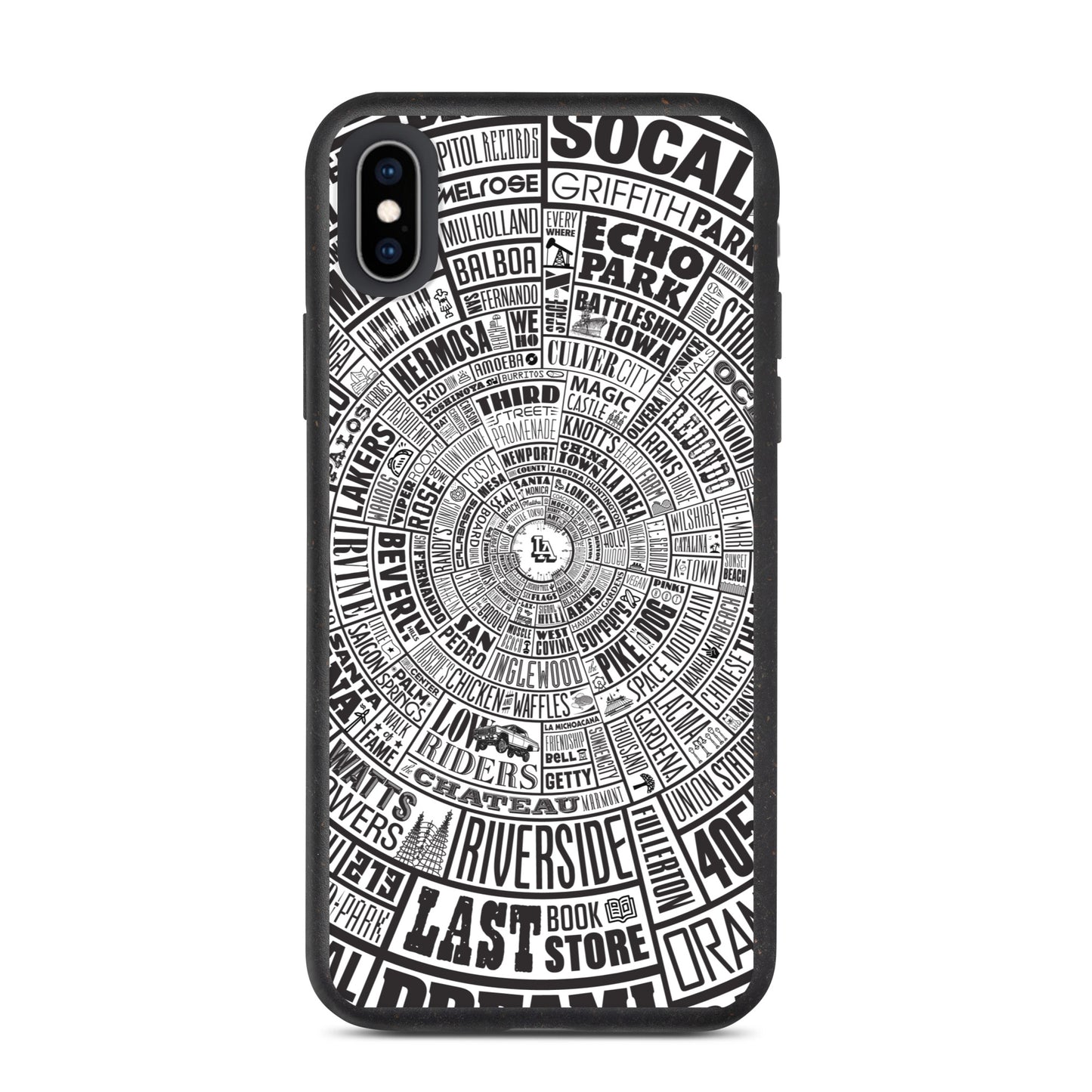 Los Angeles Type Wheel - Phone Case