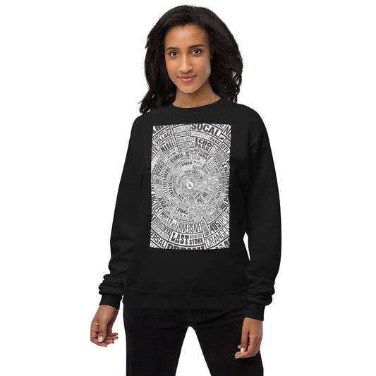 Los Angeles Type Wheel - Sweater - Womens