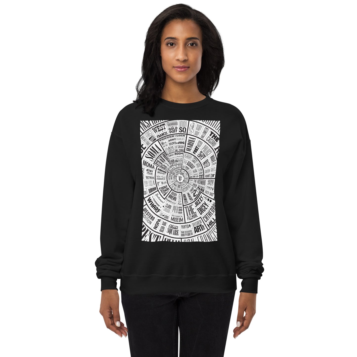 San Francisco Type Wheel - Sweater - Women's