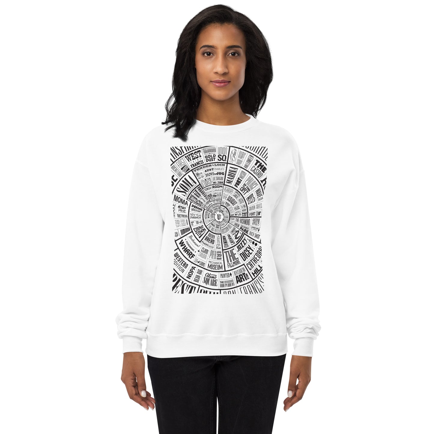 San Francisco Type Wheel - Sweater - Women's