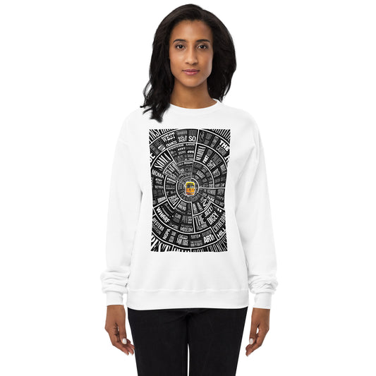 San Francisco Type Wheel - Sweater - Women's - Black Bkg
