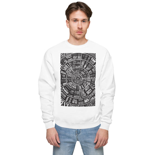 San Francisco Type Wheel - Sweater - Black