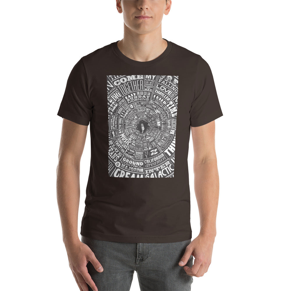 Men's Musical Type Wheel - T-shirt