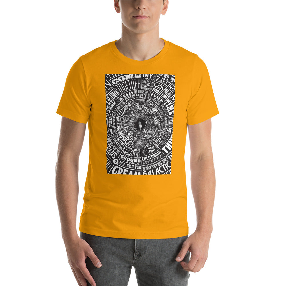 Men's Musical Type Wheel - T-shirt