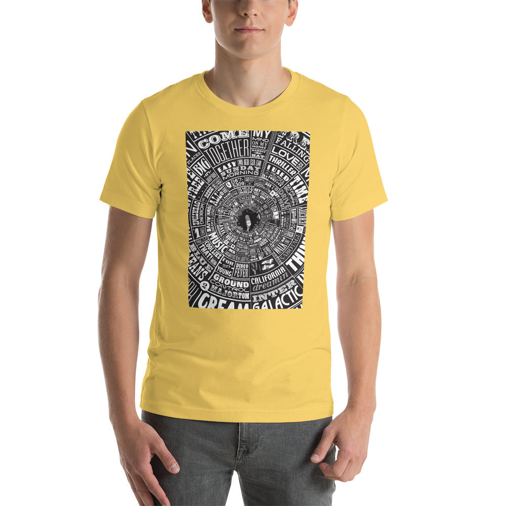 Men's Musical Type Wheel - T-shirt