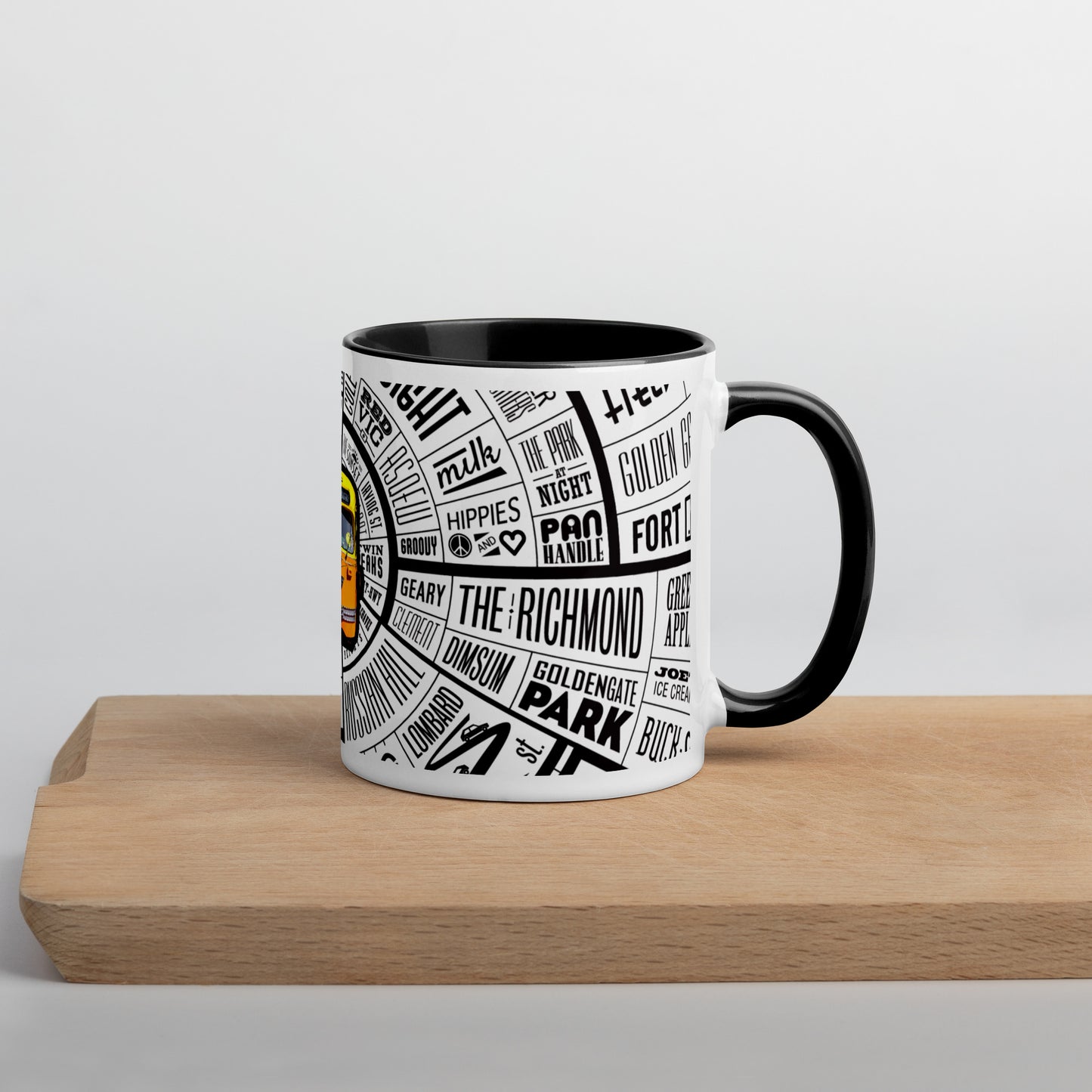 San Francisco Type Wheel Coffee/tea mug