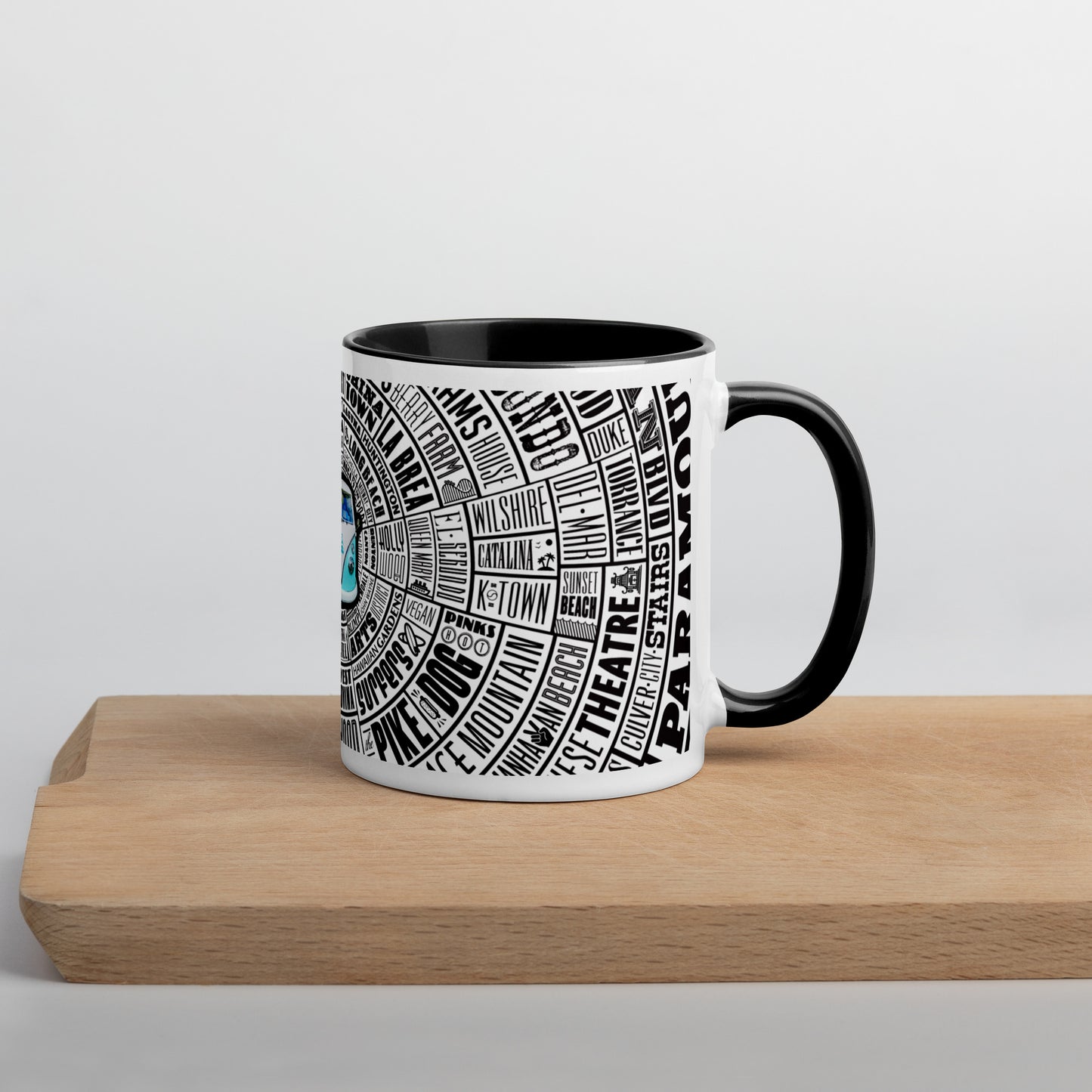 Los Angeles Type Wheel Coffee/Tea Mug