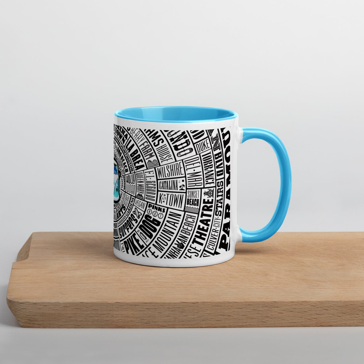 Los Angeles Type Wheel Coffee/Tea Mug