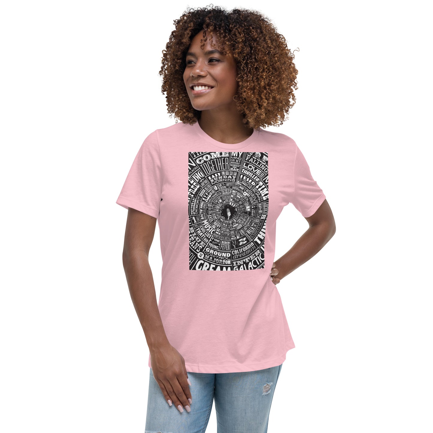 Women's Musical Type Wheel - T-shirt
