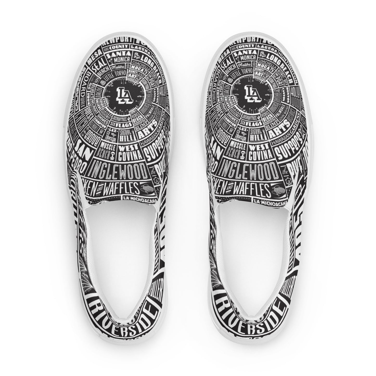 Women’s Los Angeles Shoes - Slip ons - Black