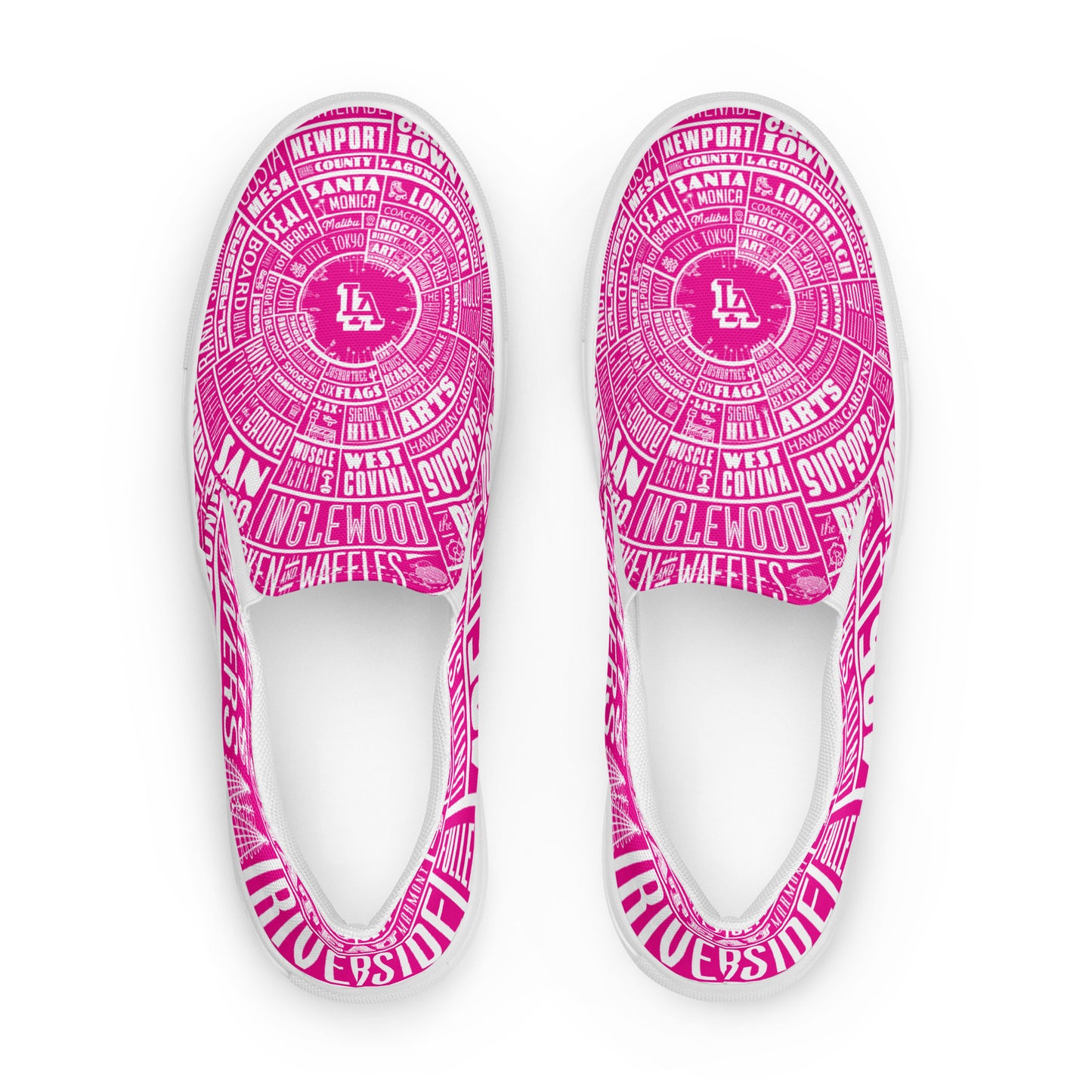 Women’s Los Angeles Type Wheel – slip on canvas shoes